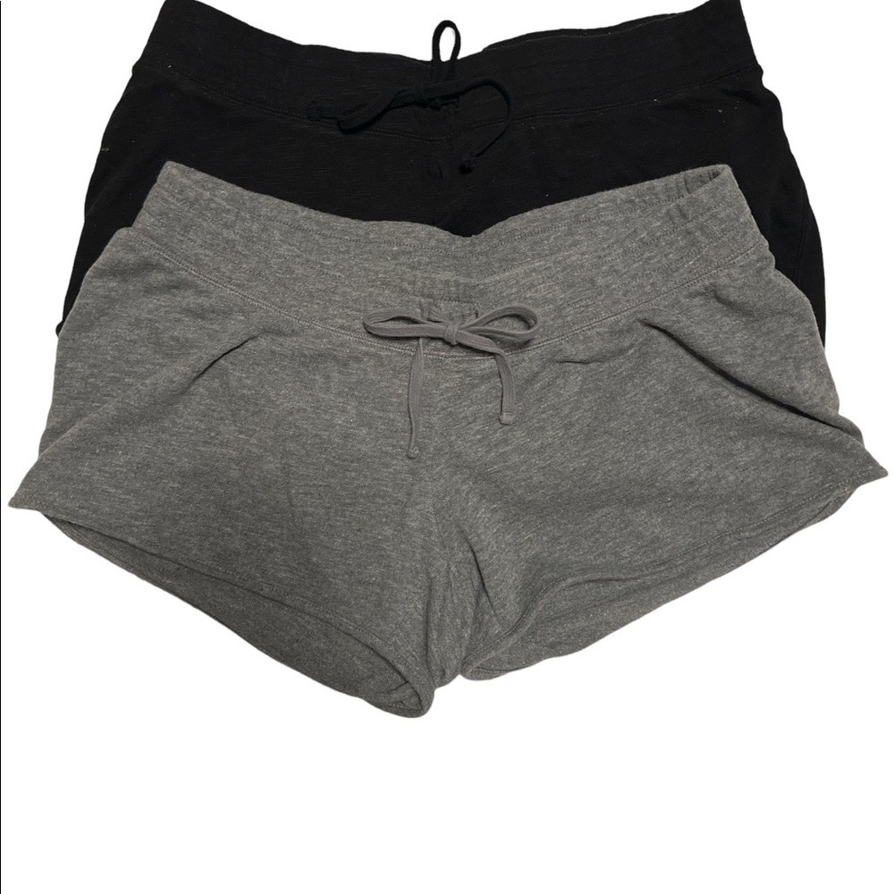 2 sets of maternity shorts